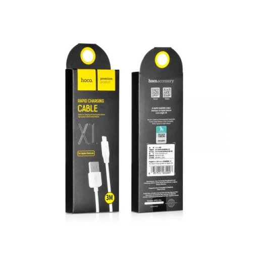 Slika Kabel Hoco X1 Speed charged Lightning, 1m, bijeli