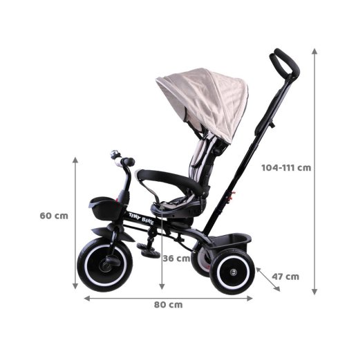 Slika Tricikl Tiny Bike 3u1 – Beige