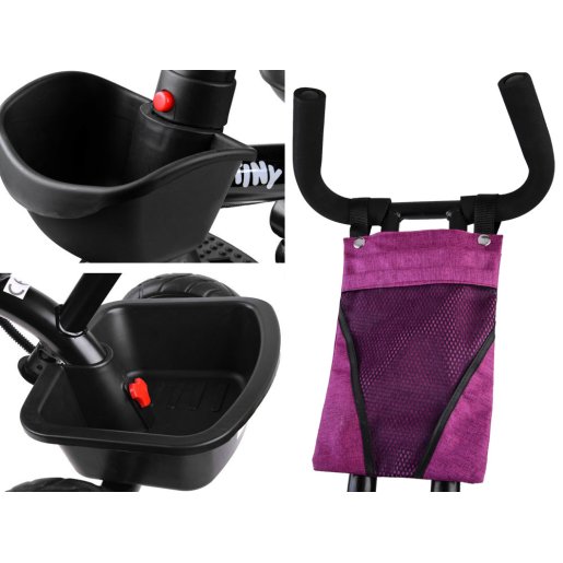 Slika Tricikl Tiny Bike 3u1 – Purple