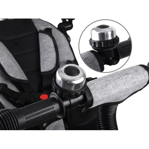 Slika Tricikl Tiny Bike 3u1 – Grey