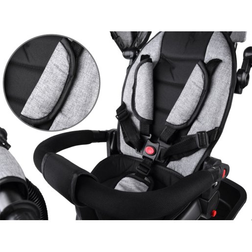 Slika Tricikl Tiny Bike 3u1 – Grey