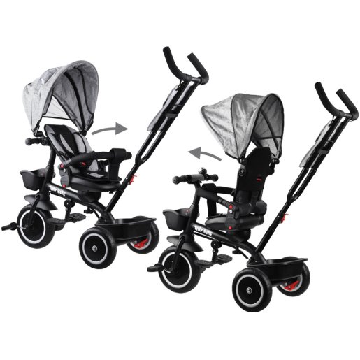 Slika Tricikl Tiny Bike 3u1 – Grey