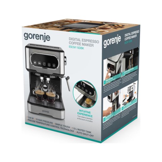 Slika Gorenje Aparat za Kavu ESCM15DBK