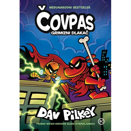 Slika Čovpas: Grimizni dlakač, Dav Pilkey