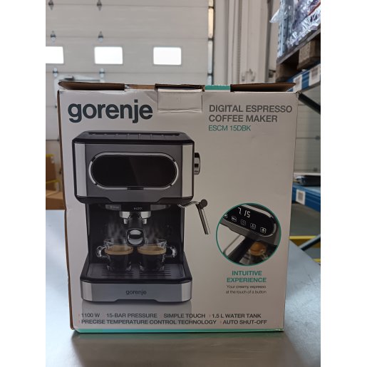 Slika Gorenje Aparat za Kavu ESCM15DBK