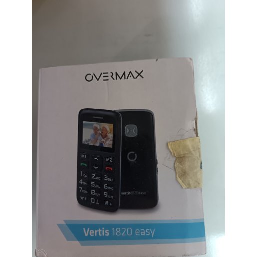 Slika Overmax mobitel VERTIS 1820 EASY, SOS, velike tipke, MP3, FM, BT + torbica
