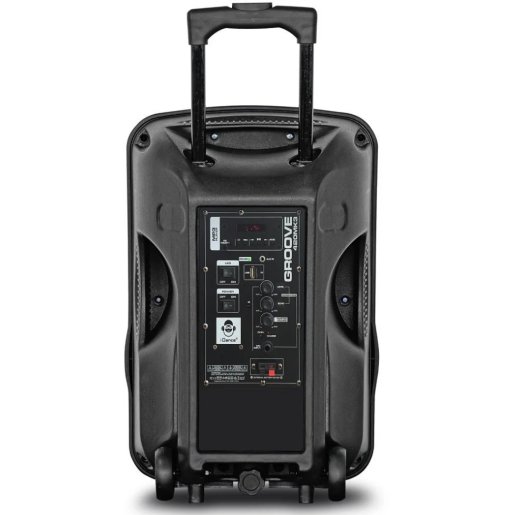 Slika iDance karaoke Groove 420mk3, 500W, FM, BT, discoLED, 2*bežič mik, daljin, bater
