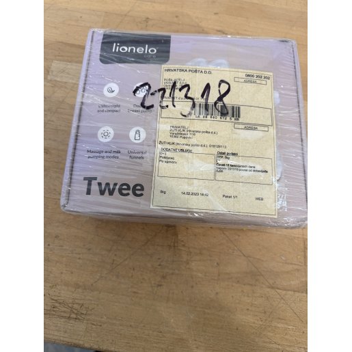 Slika LIONELO DVOSTRUKA ELEKTRIČNA IZDAJALICA I MASAŽER TWEE GREY