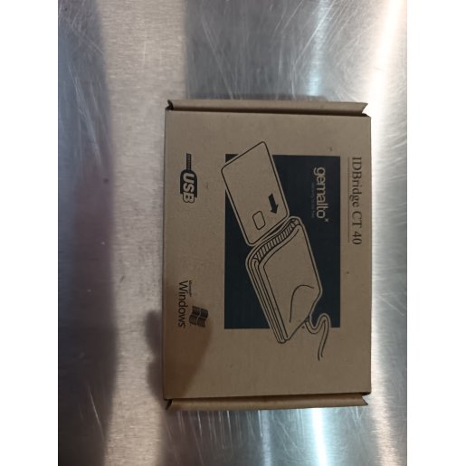 Slika AKD Čitač IDBRIDGE CT40 USB Crna