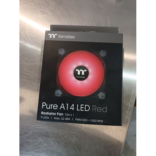 Slika Hladnjak za kućište Thermaltake Pure A14 LED Red