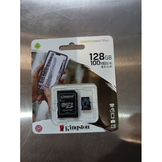 Slika MEM SD MICRO 128GB Canvas Plus + ADP KIN
