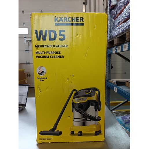 Slika Karcher mokro suhi usisavač WD 5 S V-25/5/22 / 25L, 1100W, inox, 1.628-350