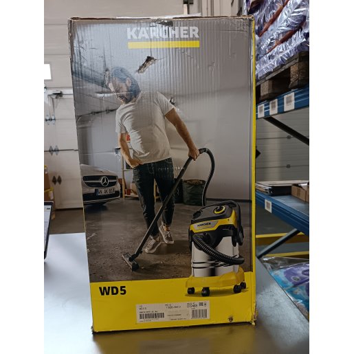 Slika Karcher mokro suhi usisavač WD 5 S V-25/5/22 / 25L, 1100W, inox, 1.628-350