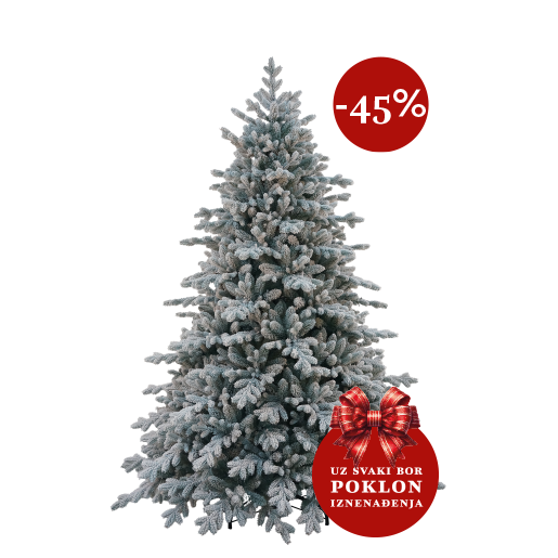 Prikažite detalje za Umjetni bor 3D Jela 180 cm + POKLON Picture alt