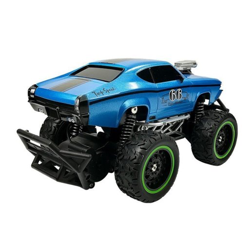 Slika Monster Truck Mustang na daljinsko upravljanje 1:20 plavi
