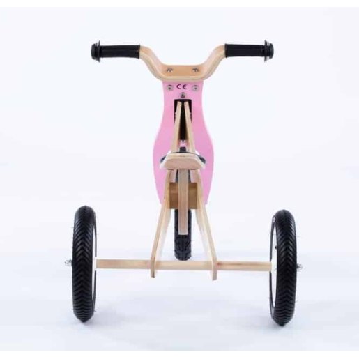 Slika Drveni bicikl 2u1 Jane sweet pink