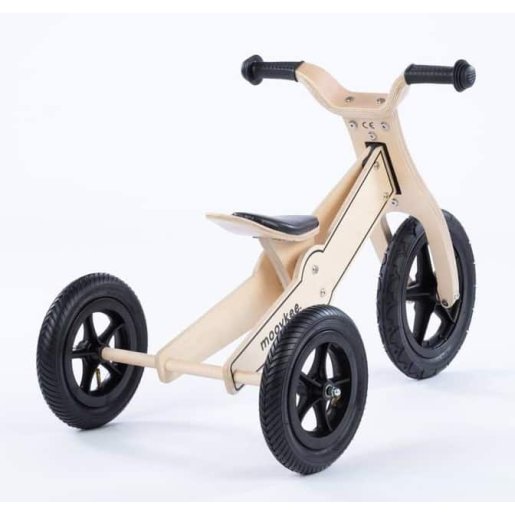 Slika Drveni bicikl 2u1 Jane natural