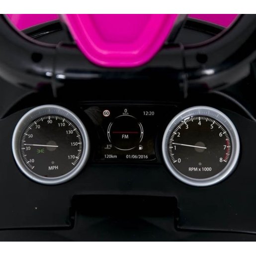 Slika Guralica rover s vodilicom pink/black