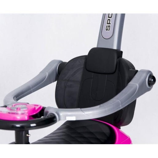 Slika Guralica rover s vodilicom pink/black