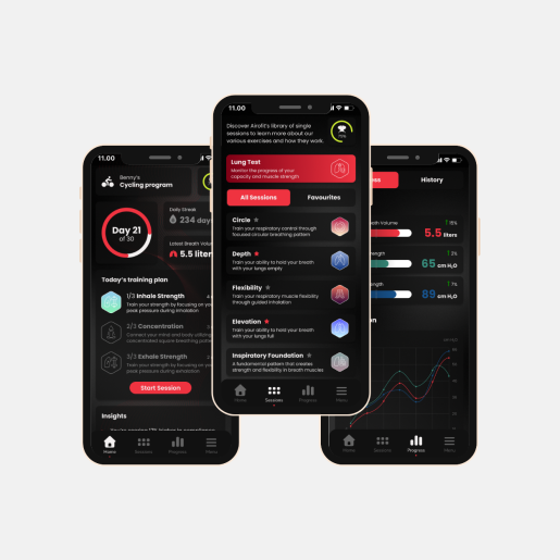 Slika Airofit Uređaj za vježbanje disanja ELITE