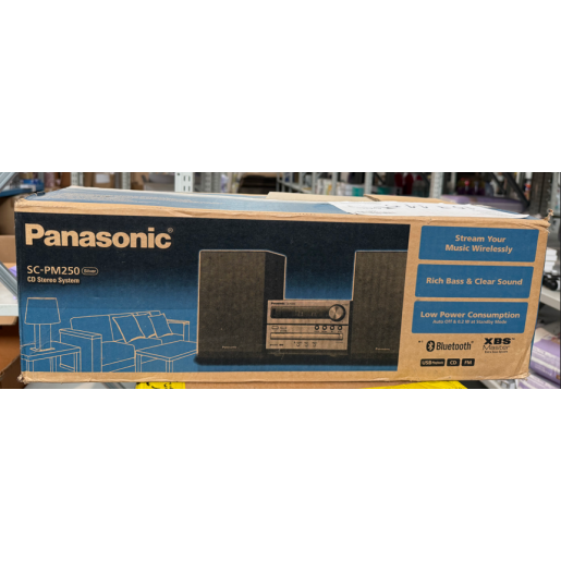Slika Mini linija (Hi-Fi sustav) Panasonic SC-PM250EC-S