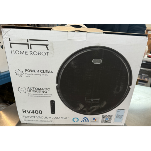 Slika Home Robot Robot, usisavač, baterija 2600mAh, HEPA filter - Homerobot RV400 White
