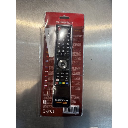 Slika Superior univerzalni daljinski upravljač freedom usb 4U1, Crni