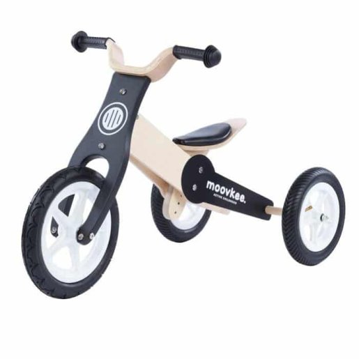 Slika Drveni bicikl 2u1 Jane sweet black